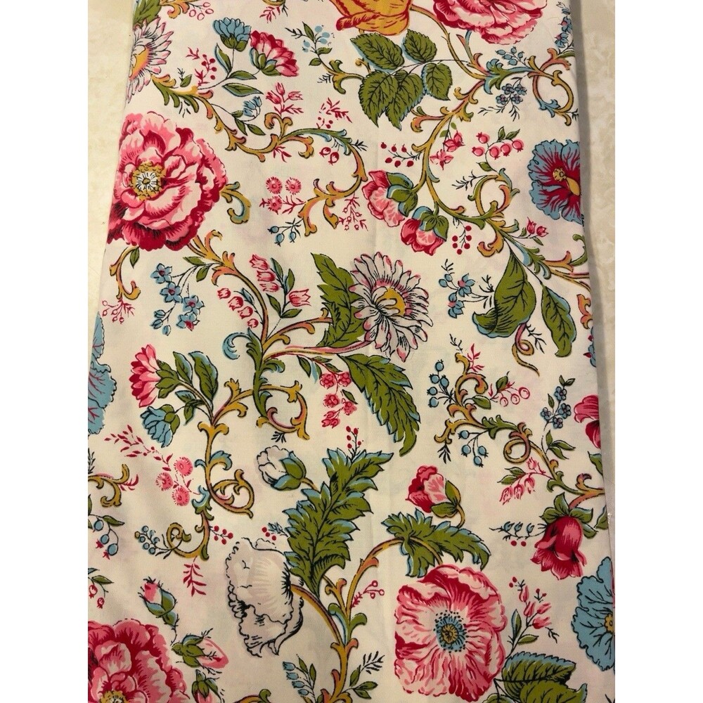 VTG Springmaid English 94”x92” Manor Metro Museum Craft Quilt Sew King Fitted